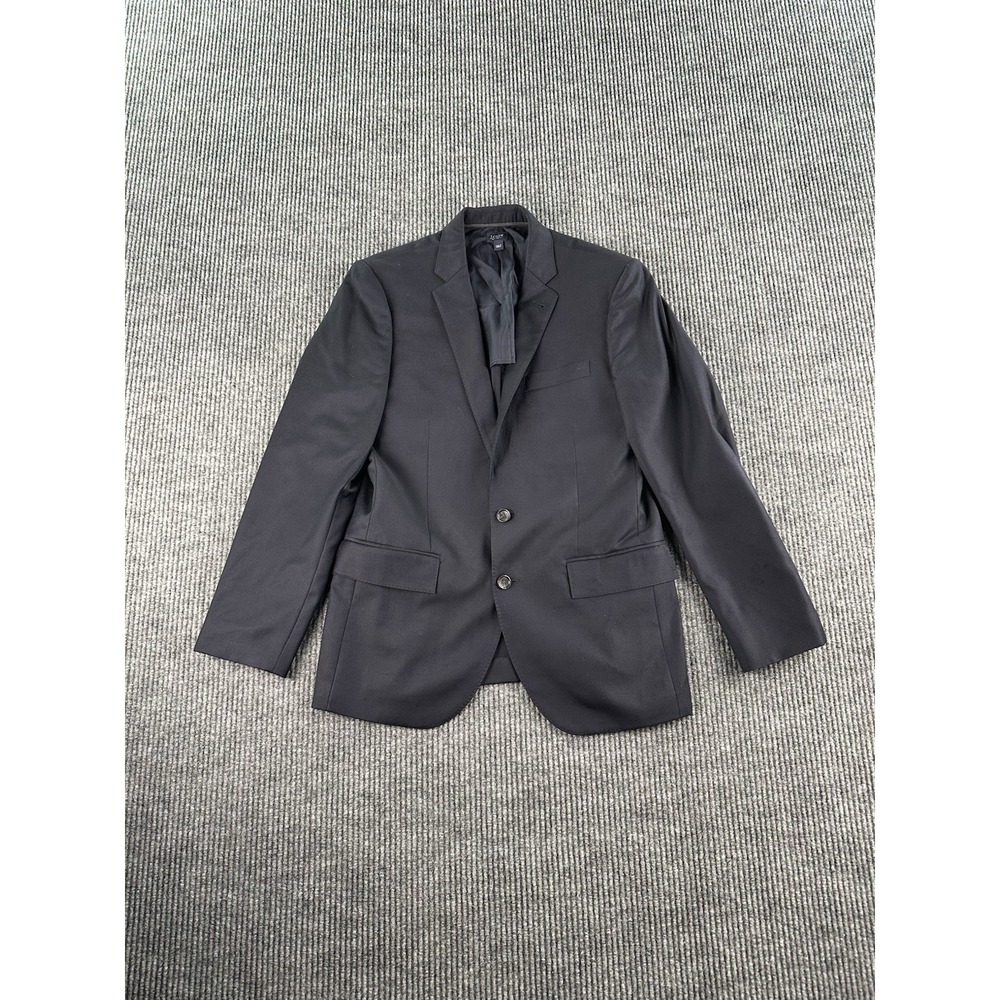 J Crew Ludlow Blazer 38S Blue Wool Loro Piana Italy Tailored Suit Jacket Sport